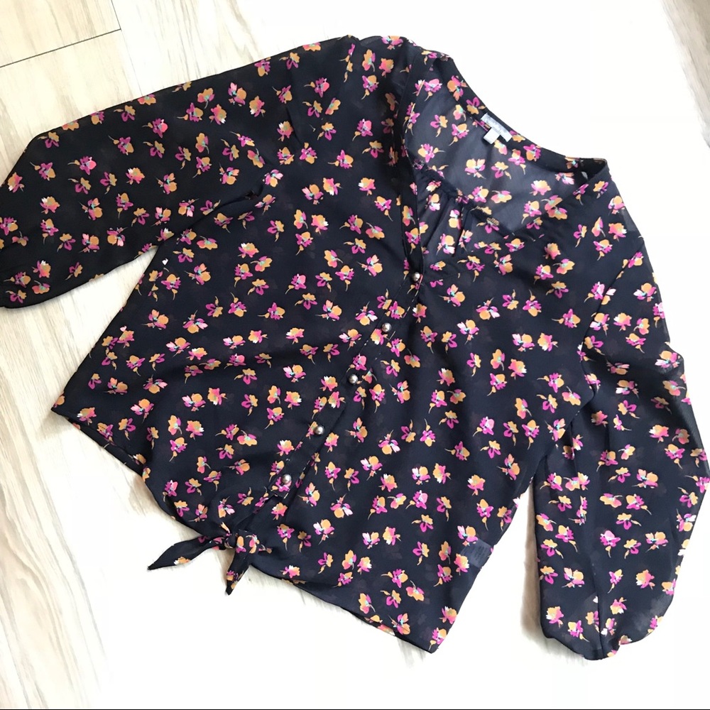 Crop top blouse